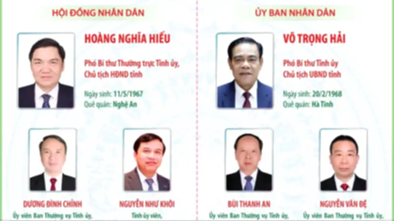 Nghệ An bầu Chủ tịch HĐND và UBND tỉnh nhiệm kỳ mới 2026-2031