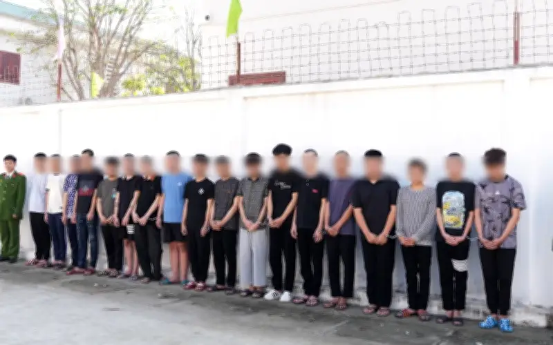 Nghệ An: Xử lý nghiêm nhóm thanh thiếu niên đánh võng, gây rối trật tự công cộng