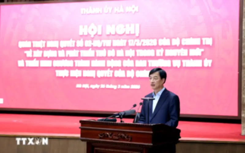 Nghị quyết 02: Tạo nền tảng để Thủ đô Hà Nội phát triển bứt phá trong kỷ nguyên mới