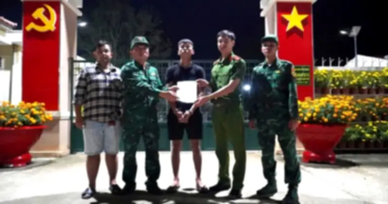 Nghi phạm giết người đầu thú tại biên giới Tây Ninh sau khi bị truy quét