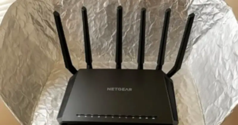 Nghiên cứu chứng minh: Giấy bạc phía sau router thực sự tăng tốc Wi-Fi