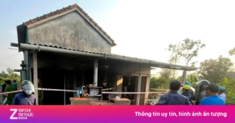 Người bệnh liệt giường tử vong trong vụ cháy nhà ở Huế do chập điện