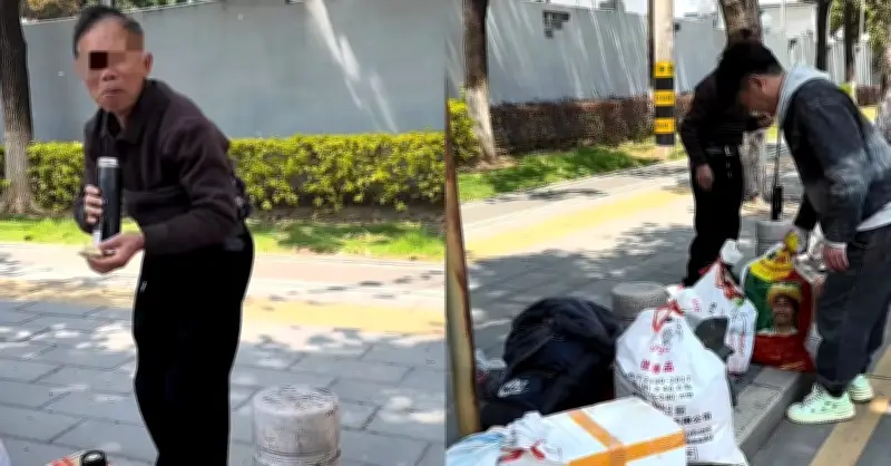 Người cha 74 tuổi vượt 30 giờ đường, vác 100kg quà thăm con gái ở xa