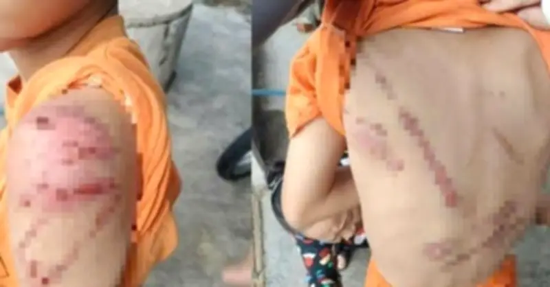 Người cha đánh con trai bằng máy rơi bị phạt 7,5 triệu đồng vì hành vi bạo lực