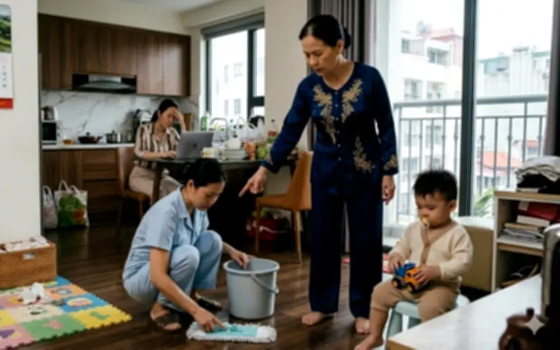 Người giúp việc nào đến nhà tôi cũng chỉ vài tháng là nghỉ vì lý do này