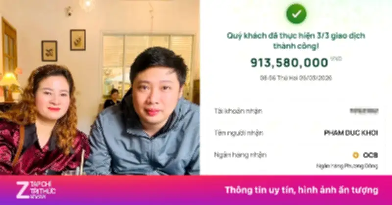 Người đàn ông Hà Nội vào Nghệ An nhận lại 913 triệu đồng chuyển khoản nhầm