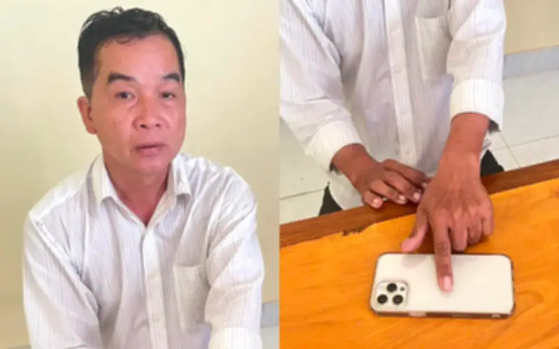 Người đàn ông đạp xe hồ biển, iPhone 12 Pro Max biến mất chỉ sau 60 giây