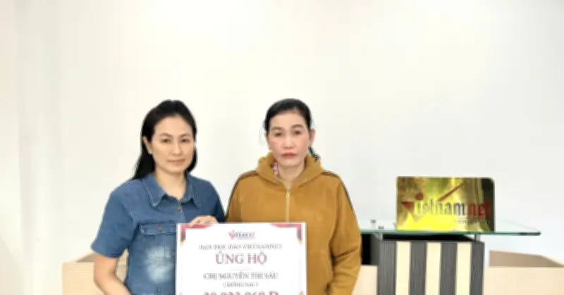Người phụ nữ Đồng Nai nhận hơn 38 triệu đồng từ sự giúp đỡ của độc giả
