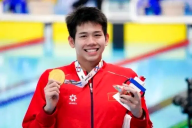Nguyễn Quang Thuấn: Tài năng trẻ bơi lội Việt Nam tỏa sáng với loạt thành tích ấn tượng