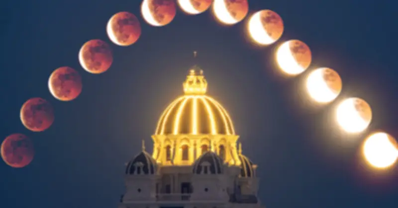 Nguyệt Thực Toàn Phần Chiều Nay 3.3: Cơ Hội Chiêm Ngưỡng Trăng Máu Hiếm Có Tại TP.HCM