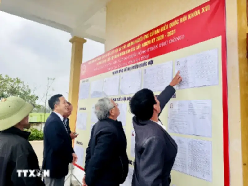 Ngày Hội Bầu Cử Rộn Ràng: Cử Tri Hà Tĩnh Và Quảng Ngãi Thực Hiện Quyền Công Dân
