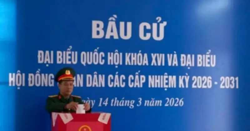 Ngày hội bầu cử sớm tại đặc khu Bạch Long Vĩ diễn ra sôi nổi, an toàn