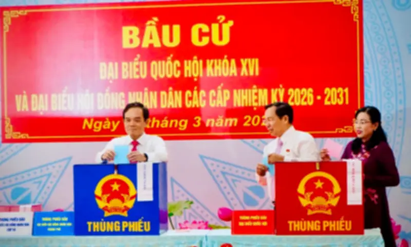 Ngày Hội Non Sông tại TP.HCM: Cử Tri Hào Hứng Thực Hiện Quyền Công Dân
