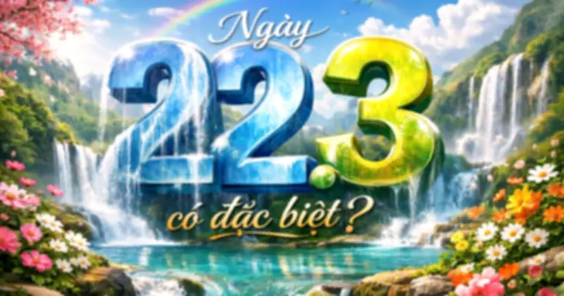 Ngày Nước Thế Giới 22/3: Bảo vệ tài nguyên và thúc đẩy bình đẳng giới