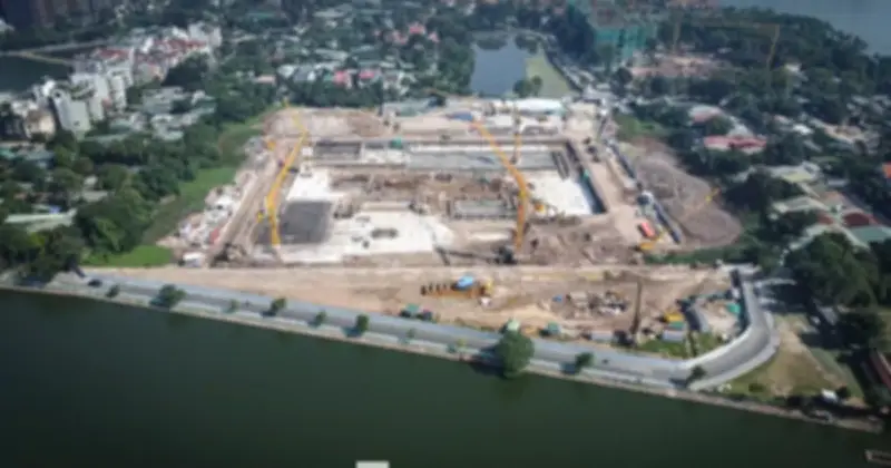 Nhà hát Opera Hà Nội: Khẩn trương thi công trên hồ Tây, dự kiến hoàn thành 2027