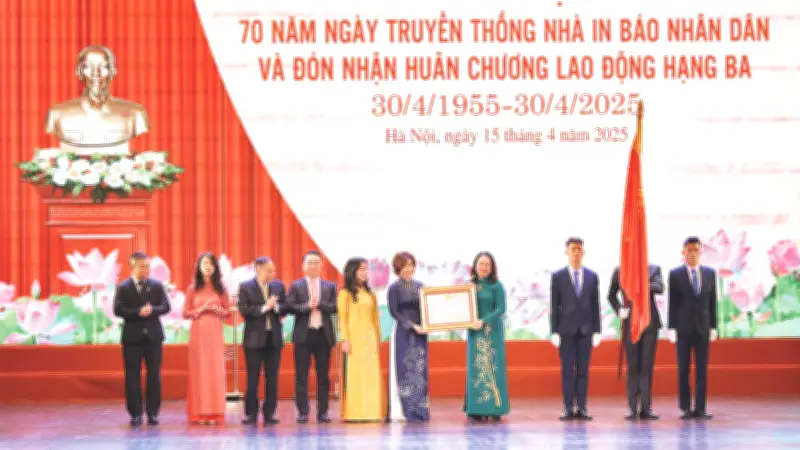 Nhà In Báo Nhân Dân: 70 Năm Tự Hào Với Những Dấu Mốc Lịch Sử Và Tình Hữu Nghị Quốc Tế