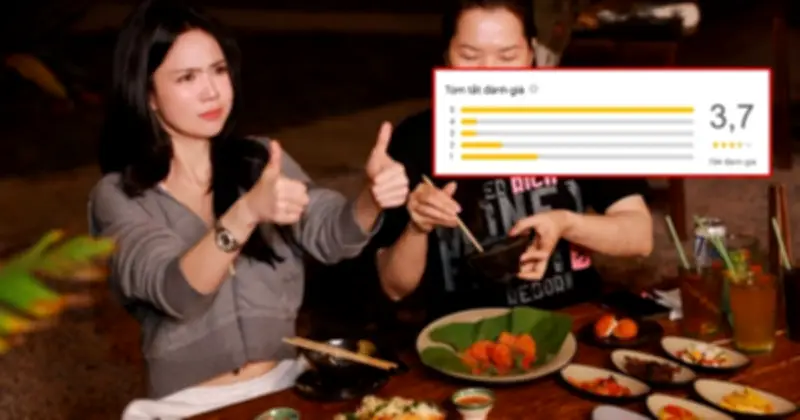 Nhà Pá Lẩu & Nướng của Ngọc Trinh chỉ còn 3,7 sao: Thực khách phàn nàn về khẩu phần, phục vụ và giá cả