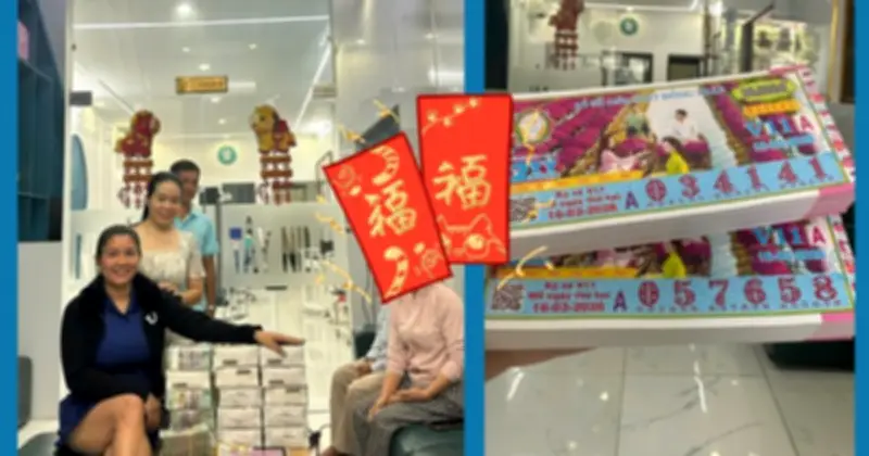 Nhổ răng xong trúng độc đắc 8 tỉ đồng, quay lại phòng khám phát lộc 280 tờ vé số