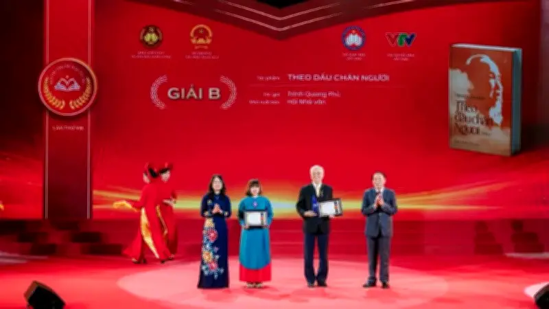 Nhà xuất bản Hội Nhà văn ghi dấu ấn với loạt giải thưởng văn học uy tín năm 2025-2026