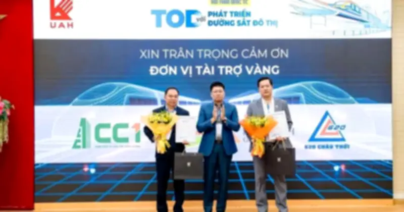 Nhựa Tiền Phong trở thành Nhà tài trợ Vàng cho hội thảo quốc tế về phát triển đô thị TOD
