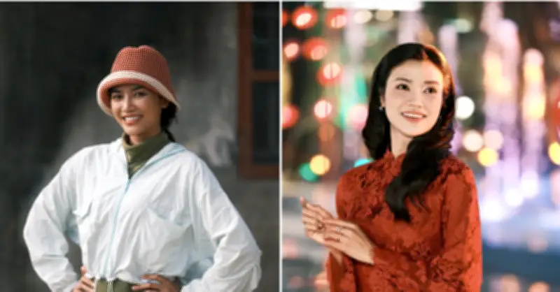 Nhan sắc đời thực của nữ diễn viên gây sốt trên Sóng gió vàng