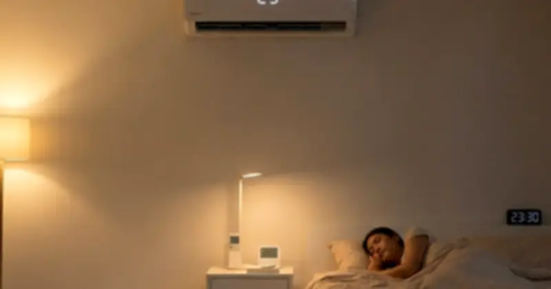 Nhiệt độ phòng ngủ lý tưởng: Bí quyết điều chỉnh máy lạnh để có giấc ngủ sâu và ngon