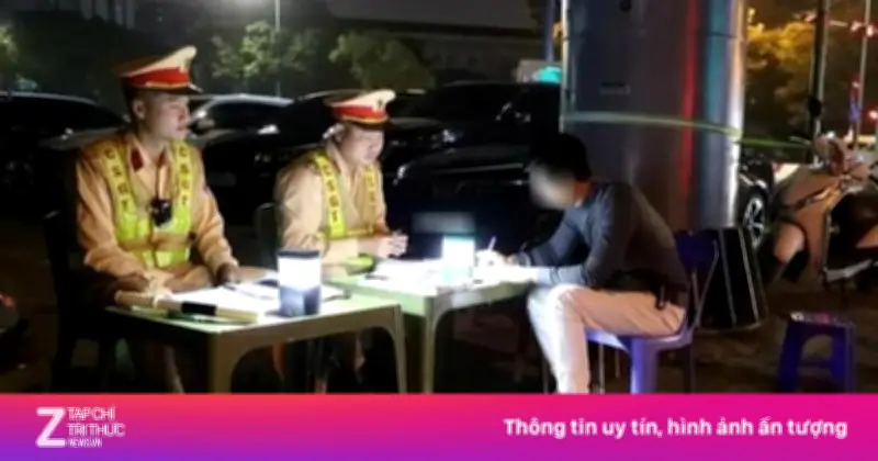 Nhiều tài xế vi phạm nồng độ cồn sau đêm liên hoan mừng 8/3 tại Hà Nội
