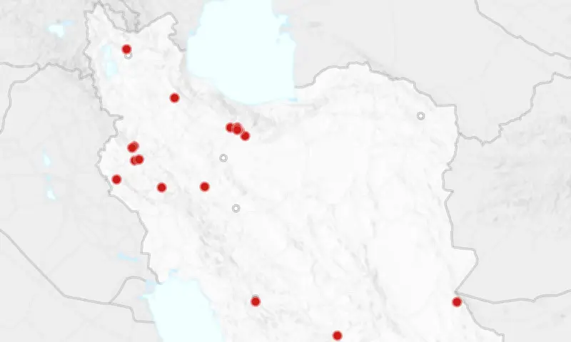 Những Khu Vực Hứng Đòn Nặng Nề Trong Hai Ngày Xung Đột Trung Đông