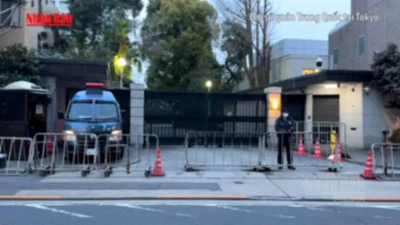 Nhật Bản cam kết ngăn tái diễn vụ đột nhập Đại sứ quán Trung Quốc