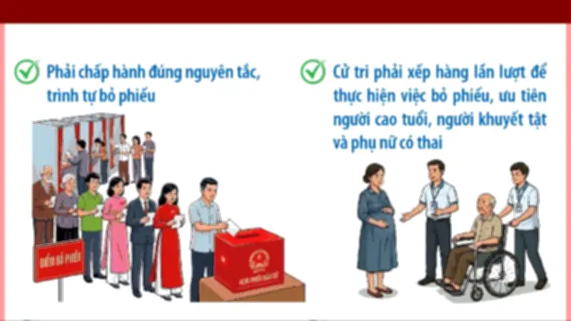 Nội quy phòng bỏ phiếu và chuyên trang bầu cử đa ngôn ngữ của TTXVN