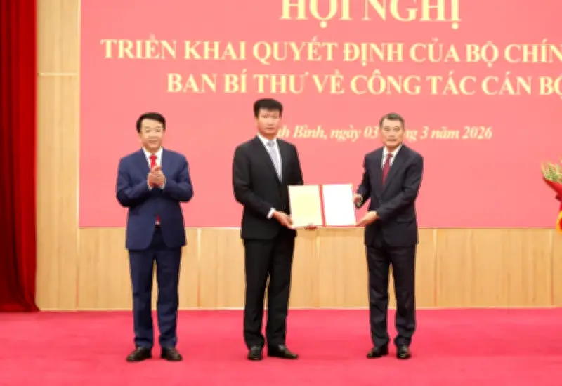 Ninh Bình bổ nhiệm Bí thư Tỉnh ủy mới, đặt mục tiêu phát triển thành phố trực thuộc Trung ương