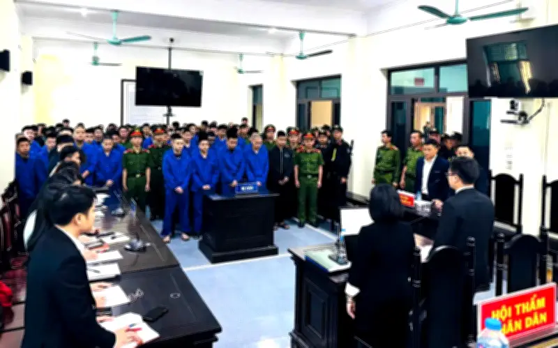 Ninh Bình huy động 70 cán bộ, chiến sĩ bảo vệ phiên tòa xét xử 62 bị cáo gây rối trật tự