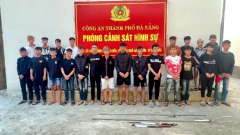 Đà Nẵng: 11 đối tượng bị giữ khẩn cấp vì hỗn chiến với hung khí nguy hiểm