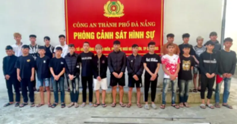 Đà Nẵng: 20 nghi phạm bị giữ khẩn cấp sau vụ hỗn chiến thanh thiếu niên gây thương tích
