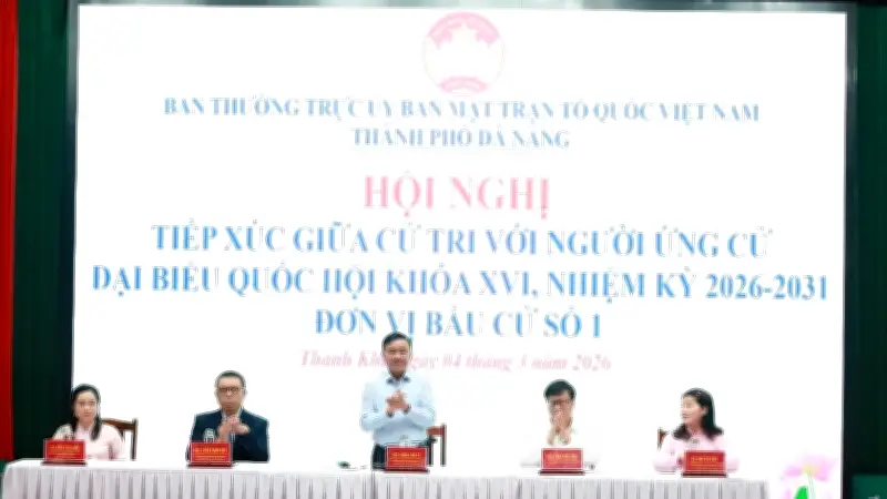 Đà Nẵng: Cử Tri Kỳ Vọng Vào Ứng Cử Viên Quốc Hội Khóa XVI Tại Hội Nghị Tiếp Xúc