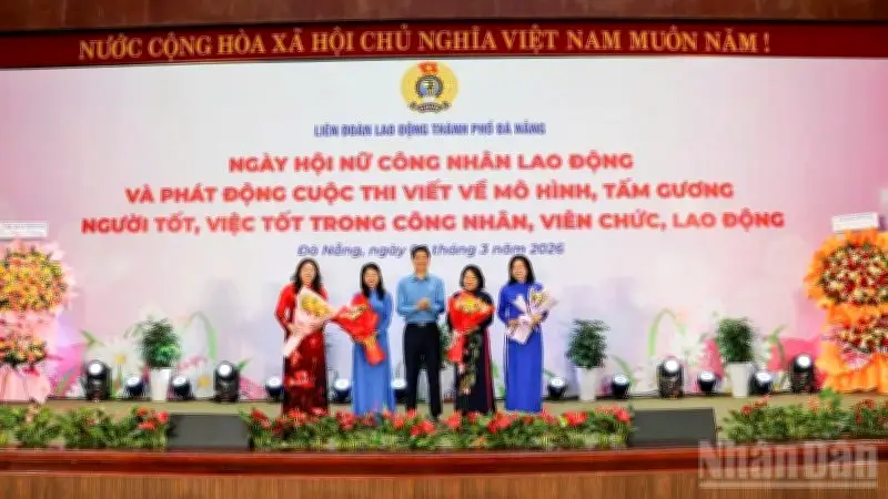 Đà Nẵng: Công đoàn đẩy mạnh hỗ trợ lao động nữ và phát động cuộc thi viết năm 2026