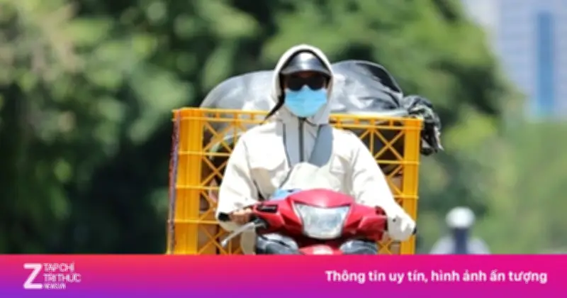 Nắng nóng bao trùm diện rộng, nhiều khu vực vượt ngưỡng 35 độ C