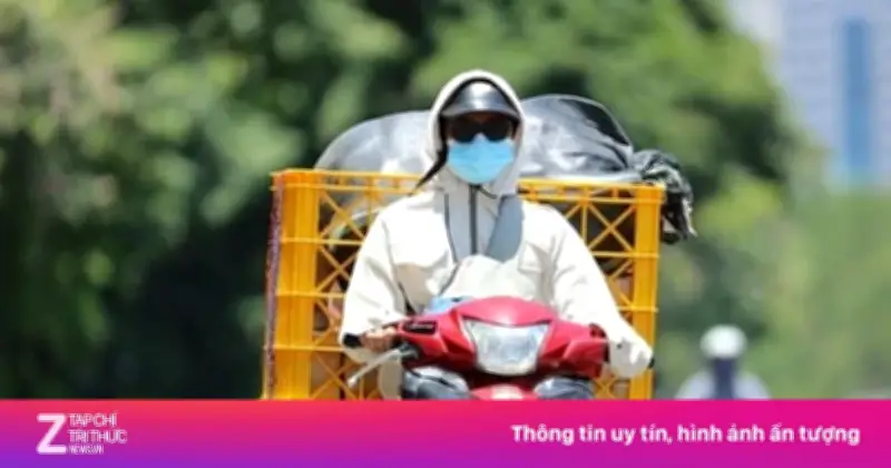 Nắng nóng gay gắt bao trùm 6 tỉnh thành, nhiệt độ vượt 36 độ C