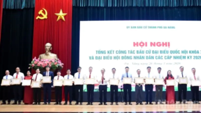 Đà Nẵng thành công tốt đẹp cuộc bầu cử với tỷ lệ cử tri đi bỏ phiếu đạt 99,92%