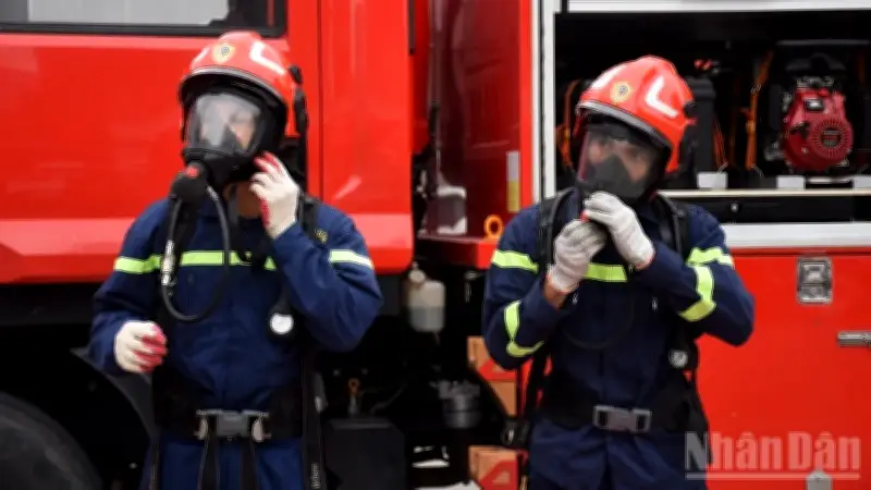 Đà Nẵng Tăng Cường Huấn Luyện Chữa Cháy và Cứu Nạn Cứu Hộ Đầu Năm 2026