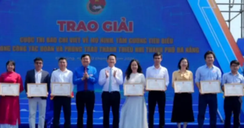 Đà Nẵng tuyên dương 57 cán bộ Đoàn tiêu biểu và vinh danh tác phẩm báo chí về thanh niên