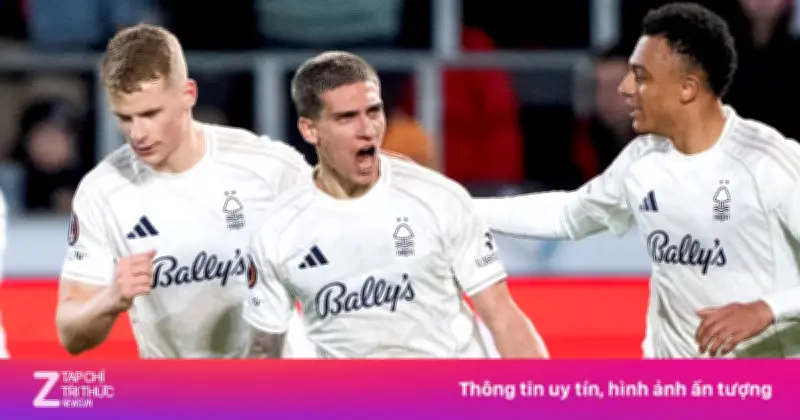 Nottingham Forest viết lại lịch sử, lần đầu vào tứ kết Europa League sau 30 năm
