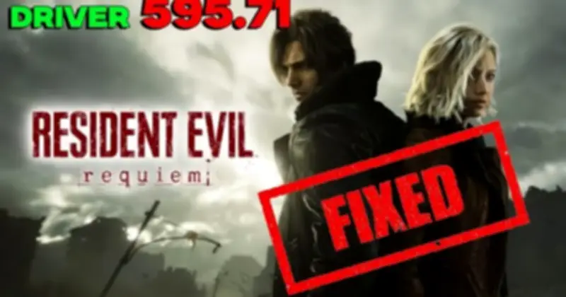NVIDIA phát hành driver 595.71 khắc phục triệt để lỗi tụt FPS trên Resident Evil Requiem