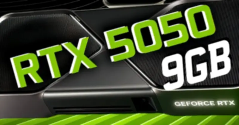NVIDIA sắp trình làng GeForce RTX 5050 9 GB VRAM tại Computex 2026