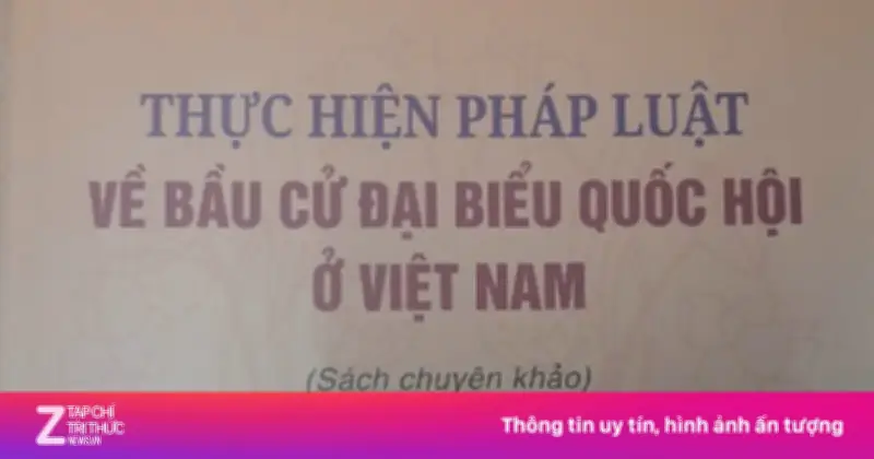 NXB Tư pháp ra mắt sách nghiên cứu pháp luật bầu cử đại biểu Quốc hội