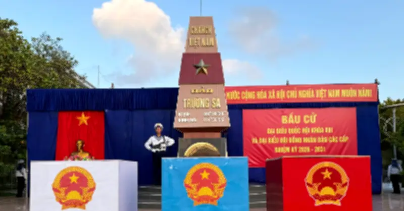 Đảo Trường Sẵn Sàng Cho Ngày Bầu Cử Lịch Sử Cùng Cả Nước