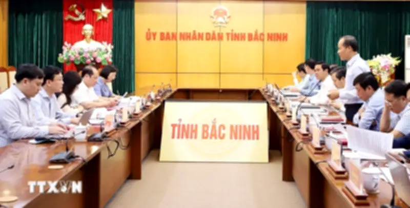 Đoàn kiểm tra Bộ Chính trị làm việc với Đảng ủy, UBND tỉnh Bắc Ninh