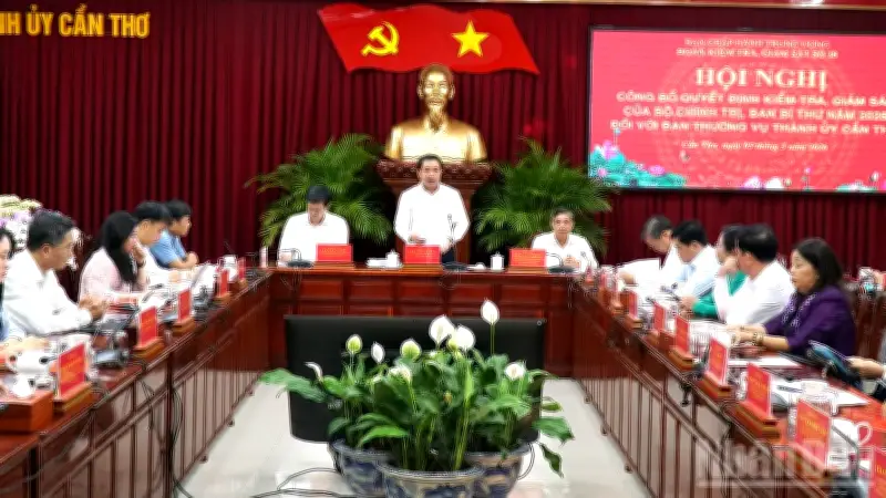 Đoàn Kiểm Tra Số 28 Giám Sát Việc Thực Hiện Nghị Quyết Đại Hội XIV Tại Cần Thơ