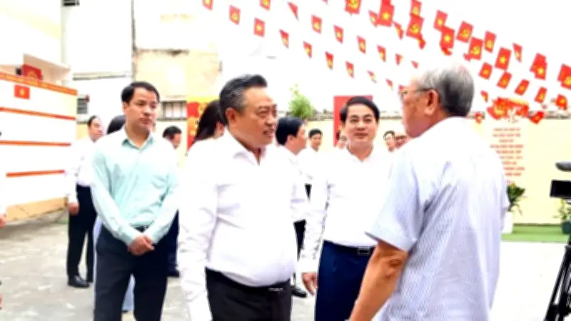 Đoàn Kiểm Tra Trung Ương Giám Sát Công Tác Bầu Cử Tại Khánh Hòa