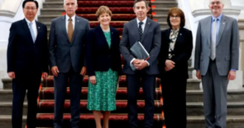 Đoàn Nghị Sĩ Mỹ Thăm Đài Loan, Ủng Hộ Gói Ngân Sách Phòng Vệ Bị Bế Tắc